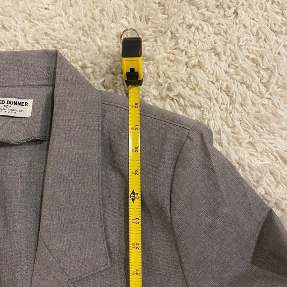 Alfred Dunner Blazer/Suit Jacket. Grey. Size 12 - Picture 11 of 11